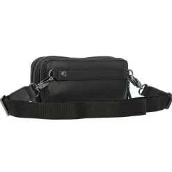 Herren Piquadro Modus Special Handgelenktasche Leder 20 cm