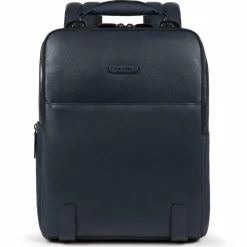 New Piquadro Modus Special Rucksack Leder 40 cm Laptopfach blue