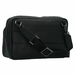 Best Piquadro Modus Special Umhängetasche RFID Schutz Leder 23 cm black