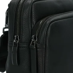 Best Piquadro Modus Special Umhängetasche RFID Schutz Leder 23 cm black