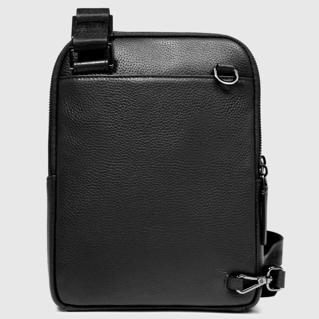 Piquadro Modus Special Umhängetasche Leder 19 cm