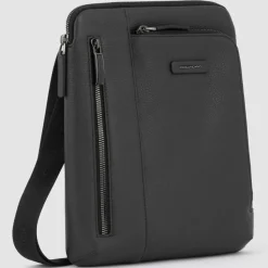 Piquadro Umhängetaschen<Modus Umhängetasche Leder 22 cm black