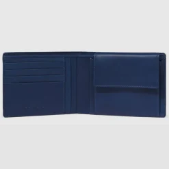 Hot Piquadro Nevet Geldbörse RFID Schutz 13 cm blue