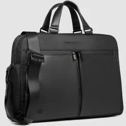 Clearance Piquadro Orion Aktentasche 42 cm Laptopfach black