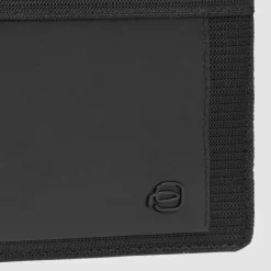 Discount Piquadro Orion Geldbörse RFID Schutz Leder 13 cm black