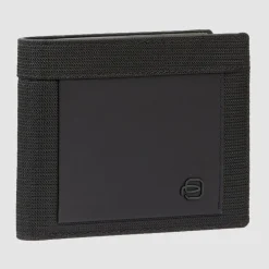 Sale Piquadro Orion Geldbörse RFID Schutz Leder 11 cm black