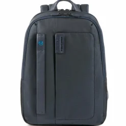 Piquadro Business-Rucksäcke|Laptoptaschen<P16 Business Rucksack 40 cm Laptopfach blue