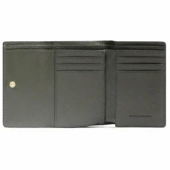 Discount Piquadro Patricia Geldbörse RFID Schutz Leder 9 cm green