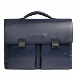 Piquadro Philip Aktentaschen Messenger Leder 42 cm Laptopfach