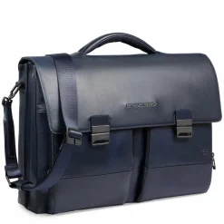 Piquadro Philip Aktentaschen Messenger Leder 42 cm Laptopfach