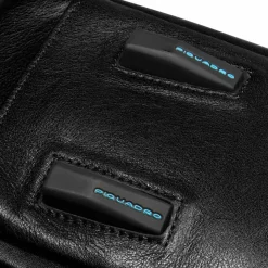 Piquadro Laptoptaschen|Aktentaschen<Philip Aktentasche Leder 43 cm Laptopfach black