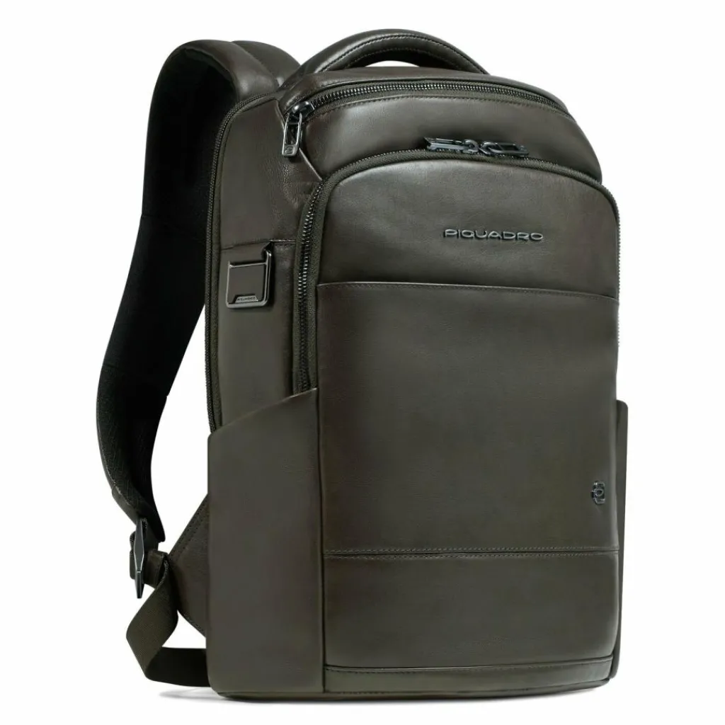 Piquadro Philip Daypack Leder 40 cm Laptopfach