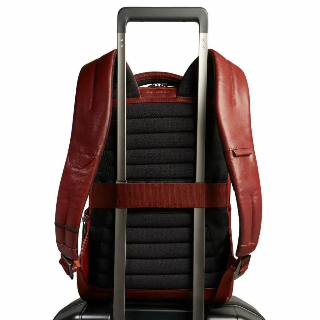 Piquadro Philip Daypack Leder 40 cm Laptopfach
