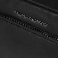 Piquadro Philip Umhängetasche Leder 27 cm