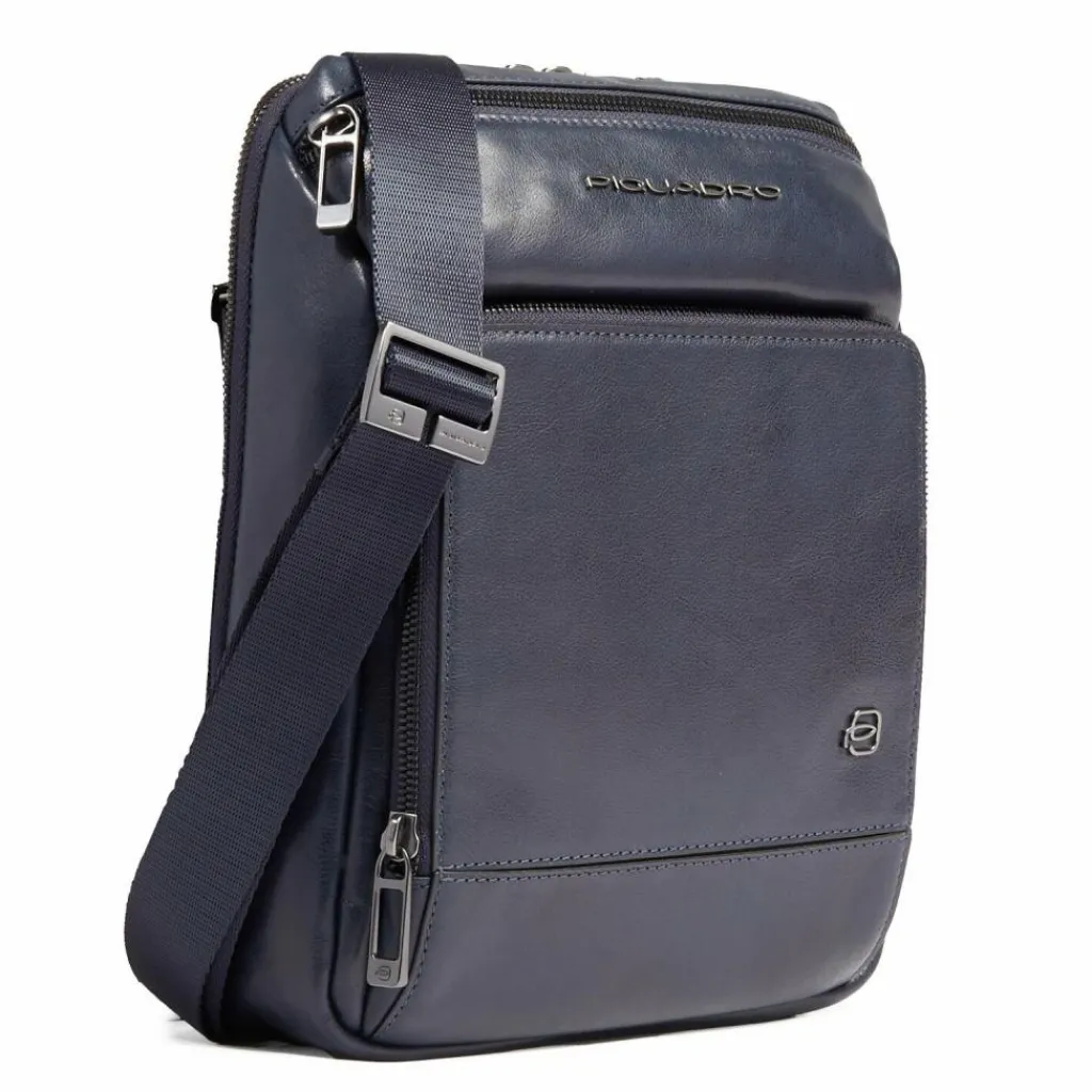 Piquadro Umhängetaschen<Philip Umhängetasche Leder 27 cm blue