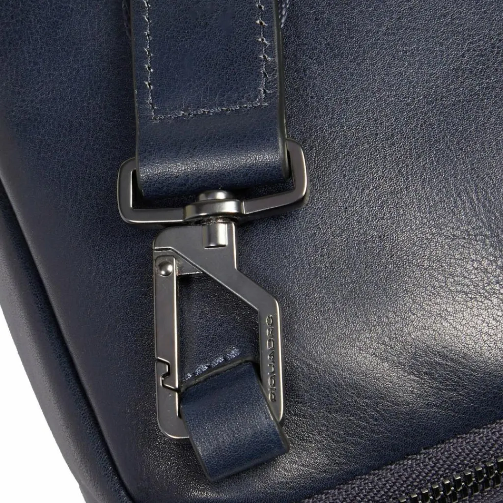 Piquadro Umhängetaschen<Philip Umhängetasche Leder 27 cm blue