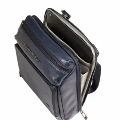 Piquadro Umhängetaschen<Philip Umhängetasche Leder 27 cm blue