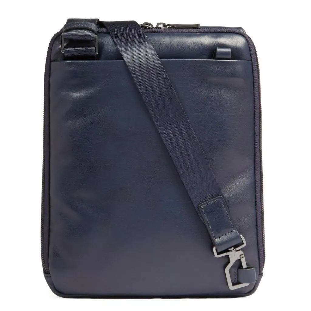 Piquadro Umhängetaschen<Philip Umhängetasche Leder 27 cm blue