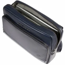 Piquadro Umhängetaschen<Philip Umhängetasche Leder 27 cm blue