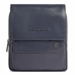 Best Piquadro Philip Umhängetasche Leder 20 cm blue