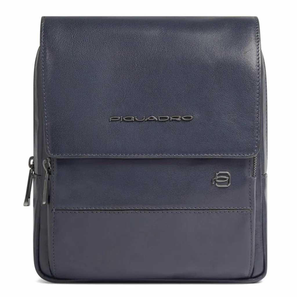Best Piquadro Philip Umhängetasche Leder 20 cm blue