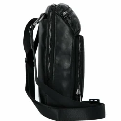 Piquadro Umhängetaschen<Philip Umhängetasche Leder 27 cm black
