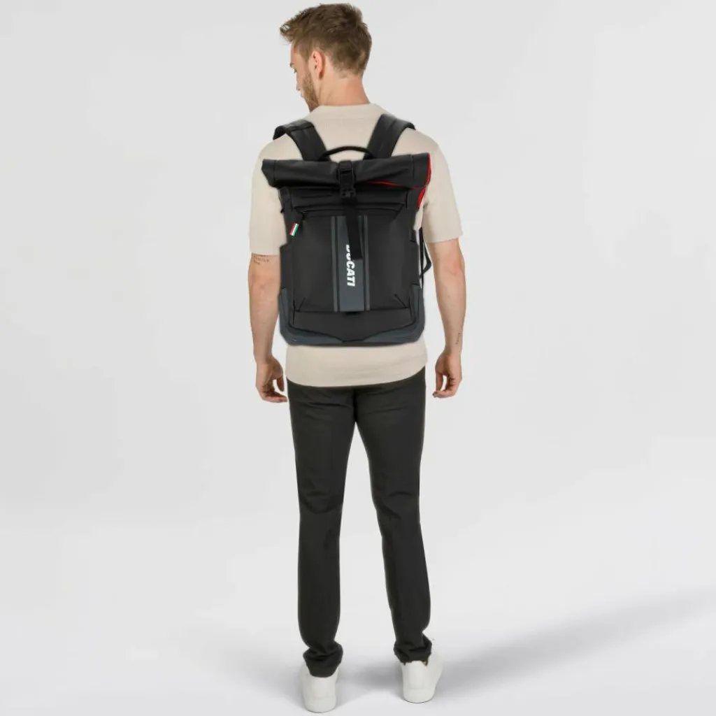 Piquadro x Ducati Daypack 44 cm Laptopfach