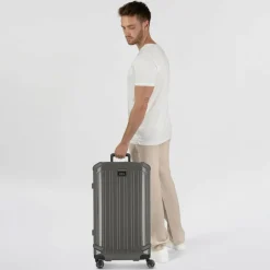 Piquadro 4-Rollen Koffer|Hartgepäck<Pop 4 Rollen Trolley 73 cm grey