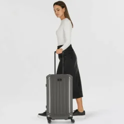 Piquadro 4-Rollen Koffer|Hartgepäck<Pop 4 Rollen Trolley 73 cm grey