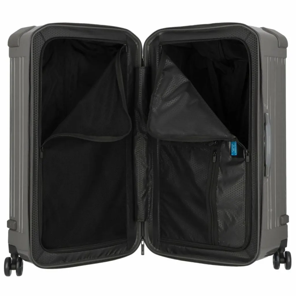 Piquadro 4-Rollen Koffer|Hartgepäck<Pop 4 Rollen Trolley 73 cm grey