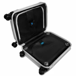 Piquadro 4-Rollen Koffer|Hartgepäck<Pop 4 Rollen Trolley 55 cm white