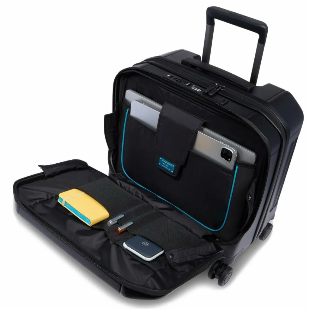 Best Piquadro PQ Light 4 Rollen Pilotentrolley 45 cm Laptopfach black