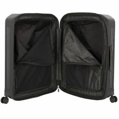 New Piquadro PQ Light 4 Rollen Trolley 69 cm mit Dehnfalte matt black