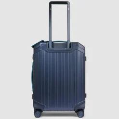 Outlet Piquadro PQ-Alub 2 4 Rollen Kabinentrolley 55 cm blue
