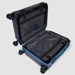 Outlet Piquadro PQ-Alub 2 4 Rollen Kabinentrolley 55 cm blue