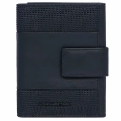 Herren Piquadro PQ-Earth Geldbörse RFID Schutz Leder 8 cm