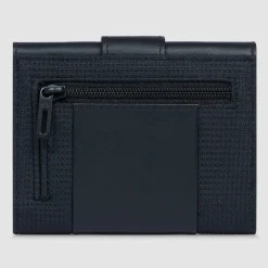 Herren Piquadro PQ-Earth Geldbörse RFID Schutz Leder 8 cm
