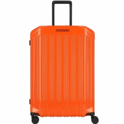 Piquadro 4-Rollen Koffer|Hartgepäck<PQ-Light 4 Rollen Trolley M 69 cm mit Dehnfalte orange