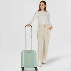 Sale Piquadro PQ-Light 4 Rollen Kabinentrolley 45 cm green