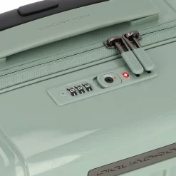 Sale Piquadro PQ-Light 4 Rollen Kabinentrolley 45 cm green