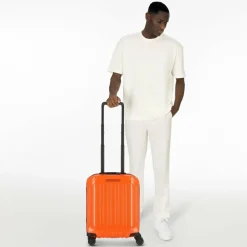 Piquadro Hartgepäck Kabinengepäck|4-Rollen Kabinentrolleys<PQ-Light 4 Rollen Kabinentrolley 45 cm orange