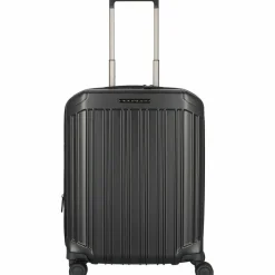 Discount Piquadro PQ-Light 4-Rollen Kabinentrolley 55 cm matt black