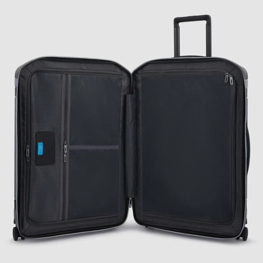 Sale Piquadro PQL-Premium 4 Rollen Trolley 68 cm graphite-black