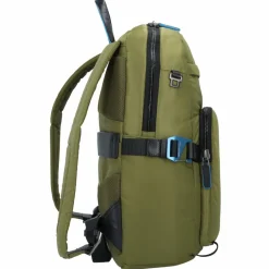 Sale Piquadro PQ-RY Rucksack 42 cm Laptopfach green-black