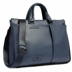 Piquadro Russel Aktentasche RFID Schutz Leder 42 cm Laptopfach