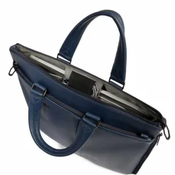 Piquadro Russel Aktentasche RFID Schutz Leder 42 cm Laptopfach