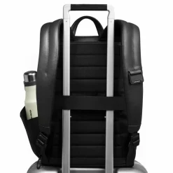 Clearance Piquadro Russel Daypack Leder 39 cm Laptopfach black