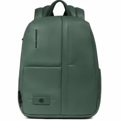 Piquadro Lederrucksäcke|Daypacks<Russel Daypack Leder 39 cm Laptopfach green