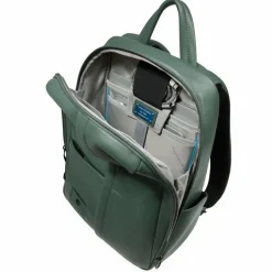 Piquadro Lederrucksäcke|Daypacks<Russel Daypack Leder 39 cm Laptopfach green