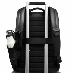 Piquadro Lederrucksäcke|Daypacks<Russel Daypack RFID Schutz Leder 41 cm Laptopfach black